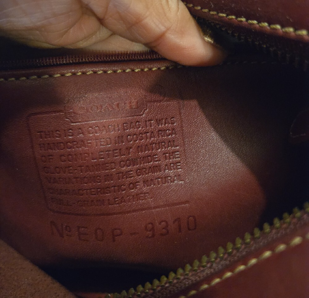 COACH Vintage BLEEKER BAG - Picture 12 of 16